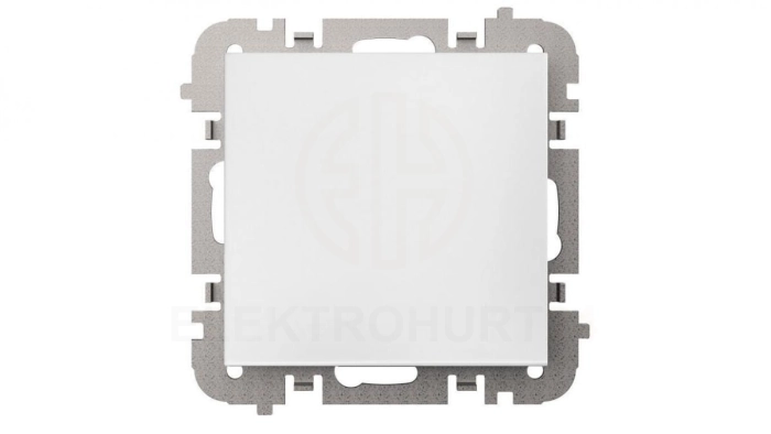 SANTRA łącznik krzyżowy bez ramki podtynkowy biały 4115-10