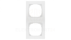 SANTRA ramka podwójna biały 4172-00