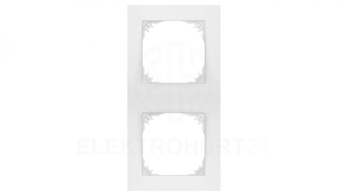 SANTRA ramka podwójna biały 4172-00