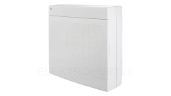 Rozdzielnica modułowa natynkowa AREO PE+N 2x18 IP40 biały 3651-00