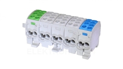 Blok rozdzielczy-odgałęźny Al/Cu SCB 35-5X (80250) SIMBLOCK pięciobiegunowy 35mm2 zie/sza/nie 81507020