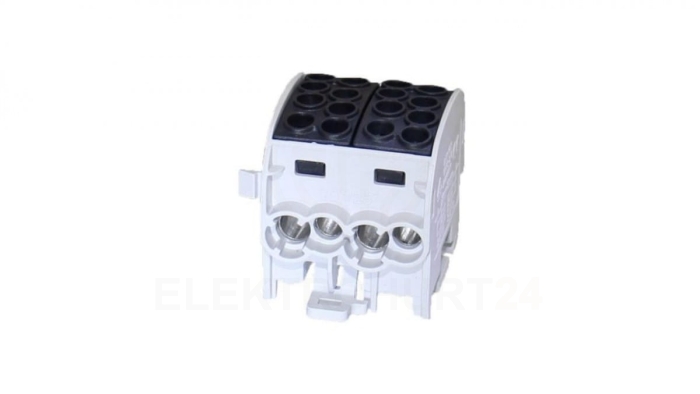 Blok rozdzielczy-odgałęźny Al/Cu SCB 35-2 (80220) SIMBLOCK jednobiegunowy 2x35mm2 czarny 81506007