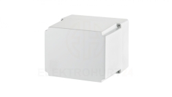 INDUSTRIAL Puszka hermetyczna n/t 170x135x176mm IP65 szara 2714-00