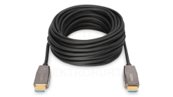 Kabel połączeniowy hybrydowy AOC HDMI 2.1 Ultra High Speed 8K 60Hz UHD HDMI A-HDMI A M-M czarny 10m AK-330126-100-S