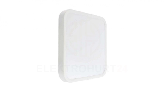Plafoniera LED 18W 1830lm 4000K IP44 Kwadrat fi250 Mleczny Biała Ramka 76251