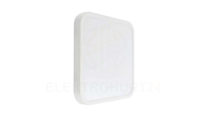 Plafoniera LED 48W 5160lm 3000K IP44 Kwadrat fi420 Mleczny Biała Ramka 76301