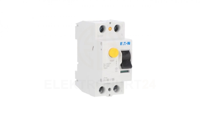 Wyłącznik różnicowoprądowy 2P 40A 0,5A typ AC PF6-40/2/05 286499