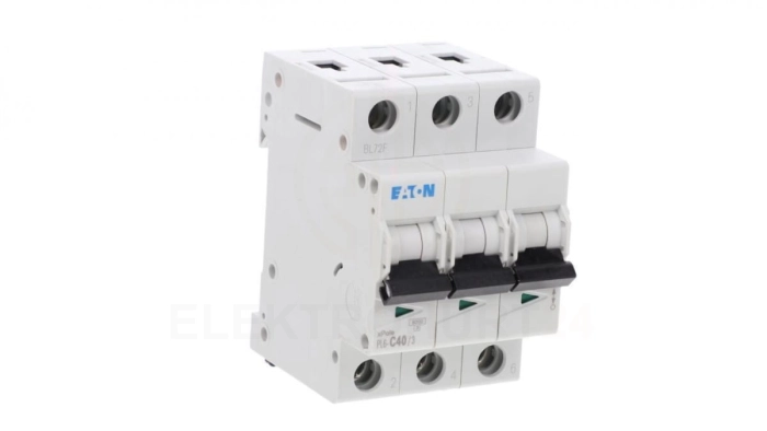 Wyłącznik nadprądowy 3P C 40A 6kA AC PL6-C40/3 286605