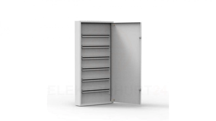 Doktorvolt Rozdzielnica natynkowa 144 modułowa 6 rzędowa metalowa IP30 1574