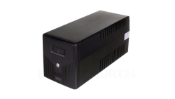 Zasilacz awaryjny UPS Line-Ineractive LED 1000VA/600W 2x12V/7Ah AVR 4xSCHUKO USB RS232 RJ45 DN-170065
