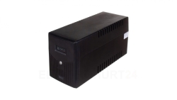 Zasilacz awaryjny UPS Line-Ineractive LED 2000VA/1200W 2x12V/9Ah AVR 4xSCHUKO USB RS232 RJ45 DN-170067