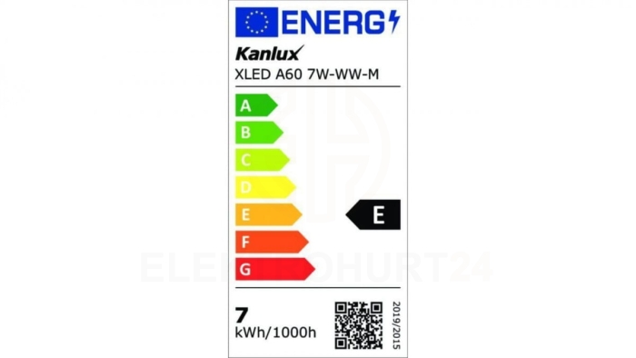 Żarówka LED E27 XLED A60 7W-WW-M 810lm 2700K barwa ciepła 29609