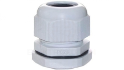 Dławnica kablowa 18-25mm IP67 gwint calowy jasnoszara PG29