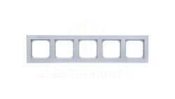 SONATA Ramka pięciokrotna biały mat R-5R/75