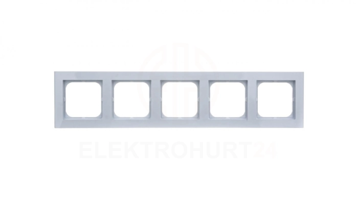 SONATA Ramka pięciokrotna biały mat R-5R/75