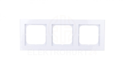SONATA Ramka potrójna biały mat R-3R/75