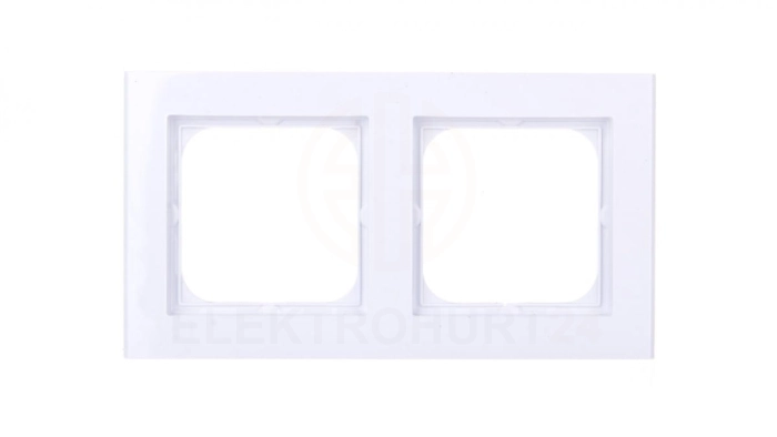 SONATA Ramka podwójna biały mat R-2R/75