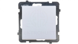 SONATA Łącznik jednobiegunowy biały mat ŁP-1R/m/75