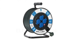 Przedłużacz na bębnie PB H05RR F 3x1,5 - 30m, 4xGZ16A (250V) IP 44, B.1116-300G-30
