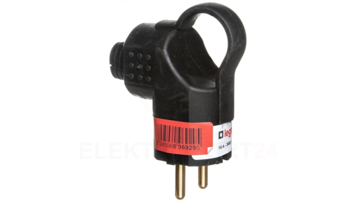 HELMO Wtyczka gumowa 2P+Z 16A IK08 UNISCHUKO zaciski śrubowe 096929