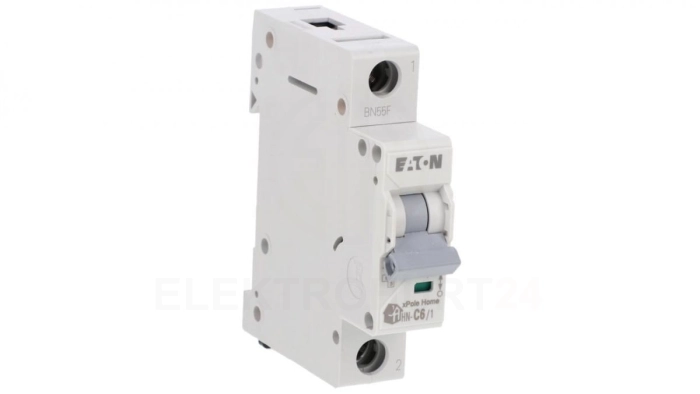 Wyłącznik nadprądowy 1P C 6A 6kA AC xPole Home HN-C6/1 194828