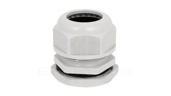 Dławnica kablowa 25-33mm IP67 gwint calowy jasnoszara PG36