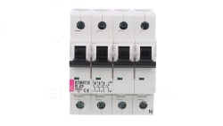 Wyłącznik nadprądowy 3P+N B 25A 10kA AC ETIMAT10 002126718