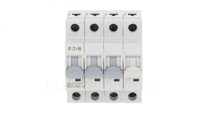 Wyłącznik nadprądowy 3P+N B 20A 6kA AC xPole Home HN-B20/3N 194902