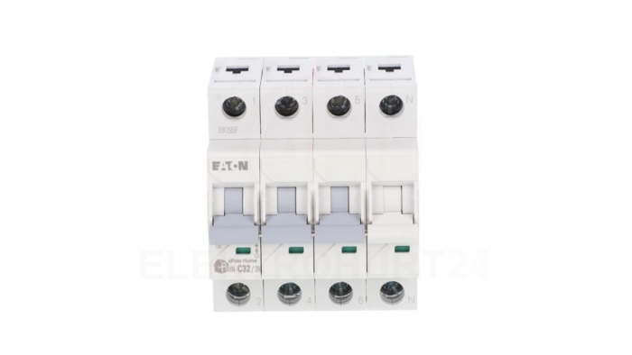 Wyłącznik nadprądowy 3P+N C 32A 6kA AC xPole Home HN-C32/3N 194914