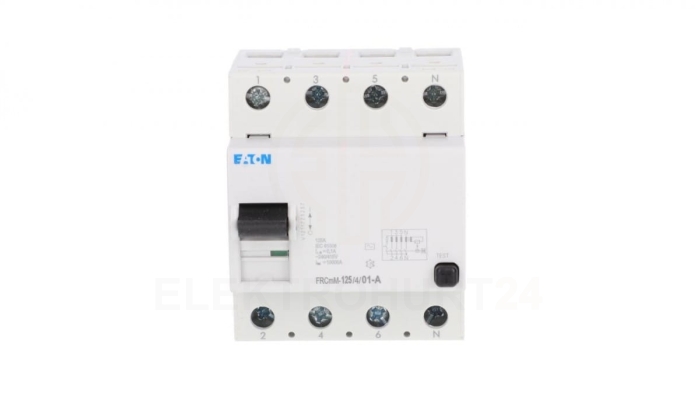 Wyłącznik różnicowoprądowy 4P 125A 0,1A typ AC FRCmM-125/4/01 187815