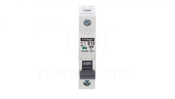 WYŁĄCZNIK NADPRĄDOWY 4,5KA 1P B 10A SCHELINGER A02-G7-1P-B10