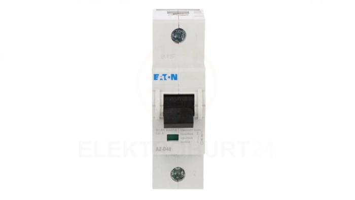 Wyłącznik nadprądowy 1P D 40A 25kA AC AZ-D40 174492