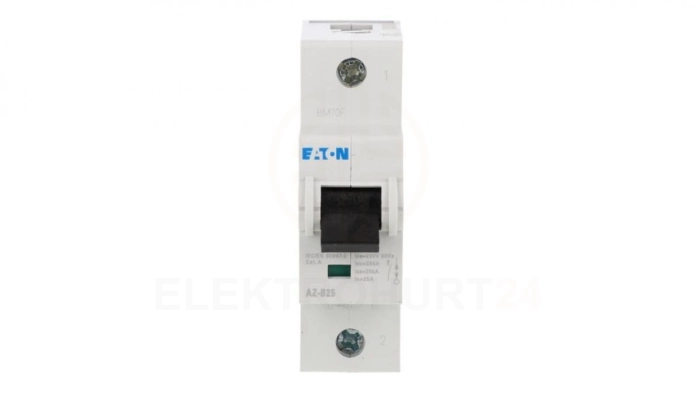 Wyłącznik nadprądowy 1P B 25A 25kA AC AZ-B25 174481