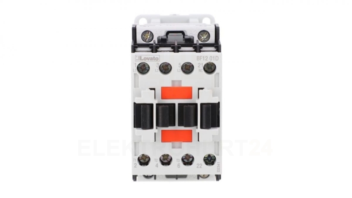 Stycznik mocy 3P 12A AC3 cewka 24VDC 0Z 1R BF1201D024