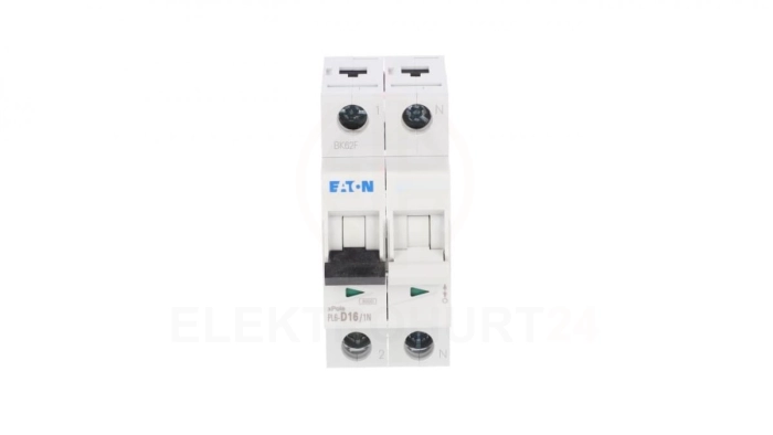 Wyłącznik nadprądowy 1P+N D 16A 6kA AC PL6-D16/1N 164941