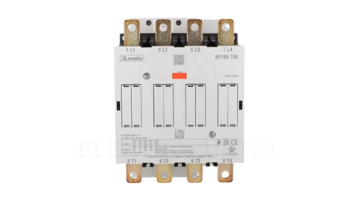 Stycznik 4 polowy 275A w AC1 cewka 24...60VAC/20...60VDC BF195T4E024