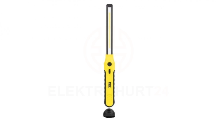 Latarka warsztatowa LED akumulatorowa 1W SMD LED 2x5W COB LED 1000lm 6500K 3,7V 2600 mAh Li-ion magnes LW-3B W-00339