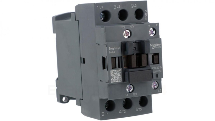 Stycznik mocy Easy TeSys Control AC-3, 32A, 3P (1NO), cewka 24V DC LC1E3210BD