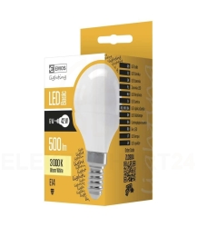 Żarówka LED 6W E14 500lm 3000K MINI GLO
