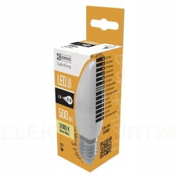 Żarówka LED 6W E27 500lm 3000K świeczka