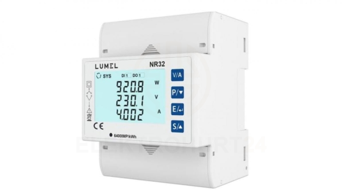 Miernik parametrów sieci 3-fazowej NR32 przeznaczony do sieci 3P i 4P100 V - 600 V NR32 330102MH200M0