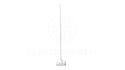 Maszt odgromowy na podstawie betonowej H=3m aluminiowy KM103AL /1kpl./