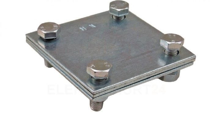 Złącze do bednarki B=50 mm (trzy płytki) KM15 /1szt./