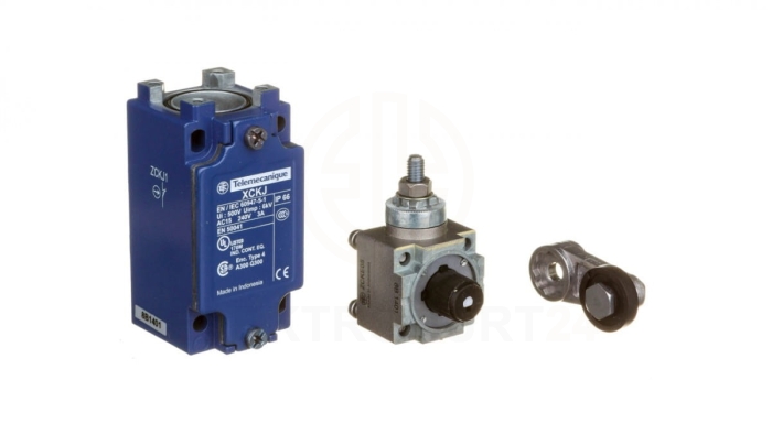 Wyłącznik krańcowy 1Z 1R migowy metal dźwignia obrotowa tworzywo XCKJ10511