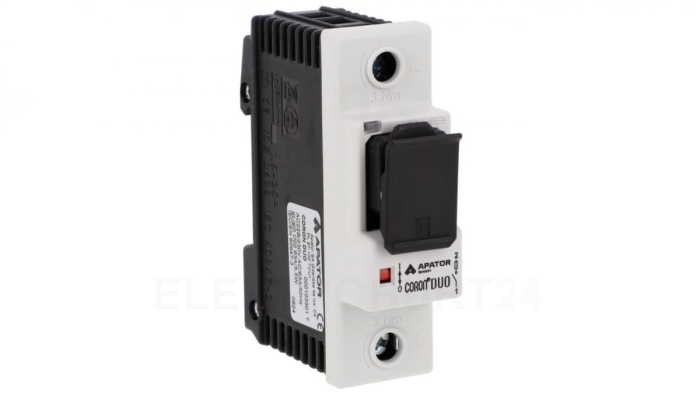 Rozłącznik bezpiecznikowy 1P 63A 500V AC wkładka D0 CORON DUO 0000103301T