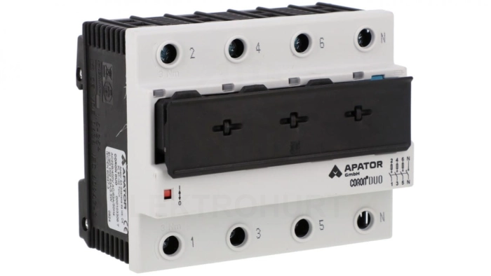 Rozłącznik bezpiecznikowy 3P+N 63A 500V AC CORON DUO 0000103306T