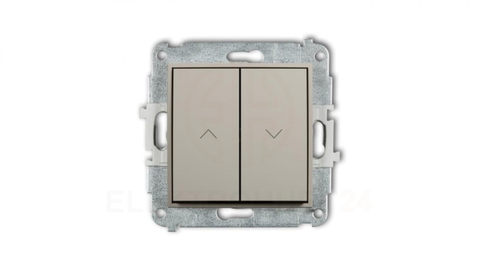 MINI Mechanizm łącznika zwiernego żaluzjowego taupe 60MWP-8