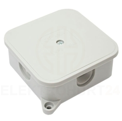Puszka natynkowa hermetyczna pusta 85x85x35 IP44 400V