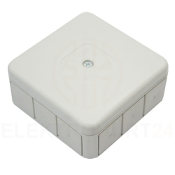 Puszka n/t hermetyczna pusta 85x85x37 IP55 400V po