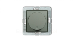 MINI Mechanizm elektronicznego regulatora oświetlenia przyciskowo-obrotowego do lamp LED szałwiowy 61MRO-2